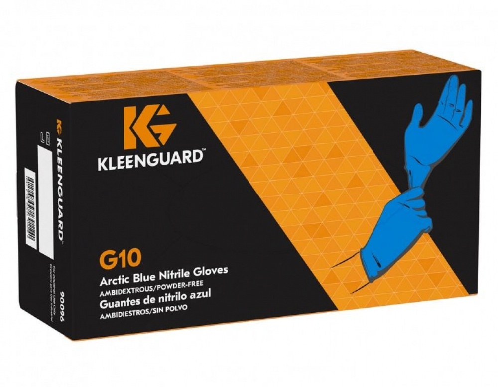 Нитриловые перчатки KleenGuard* G10 Arctic Blue Nitrile