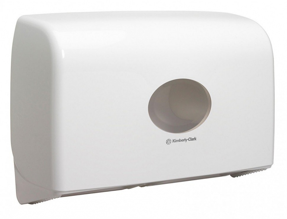 Пластиковый диспенсер для двух рулонов туалетной бумаги в Mini Jumbo Aquarius*