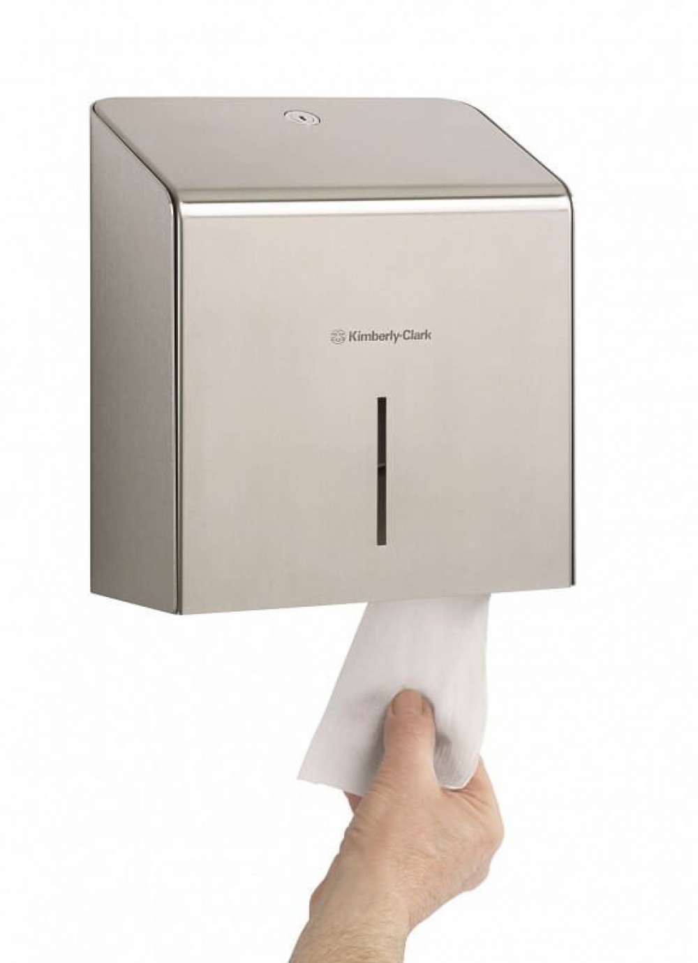 Диспенсер из нержавеющей стали для туалетной бумаги в рулонах KIMBERLY-CLARK* Professional
