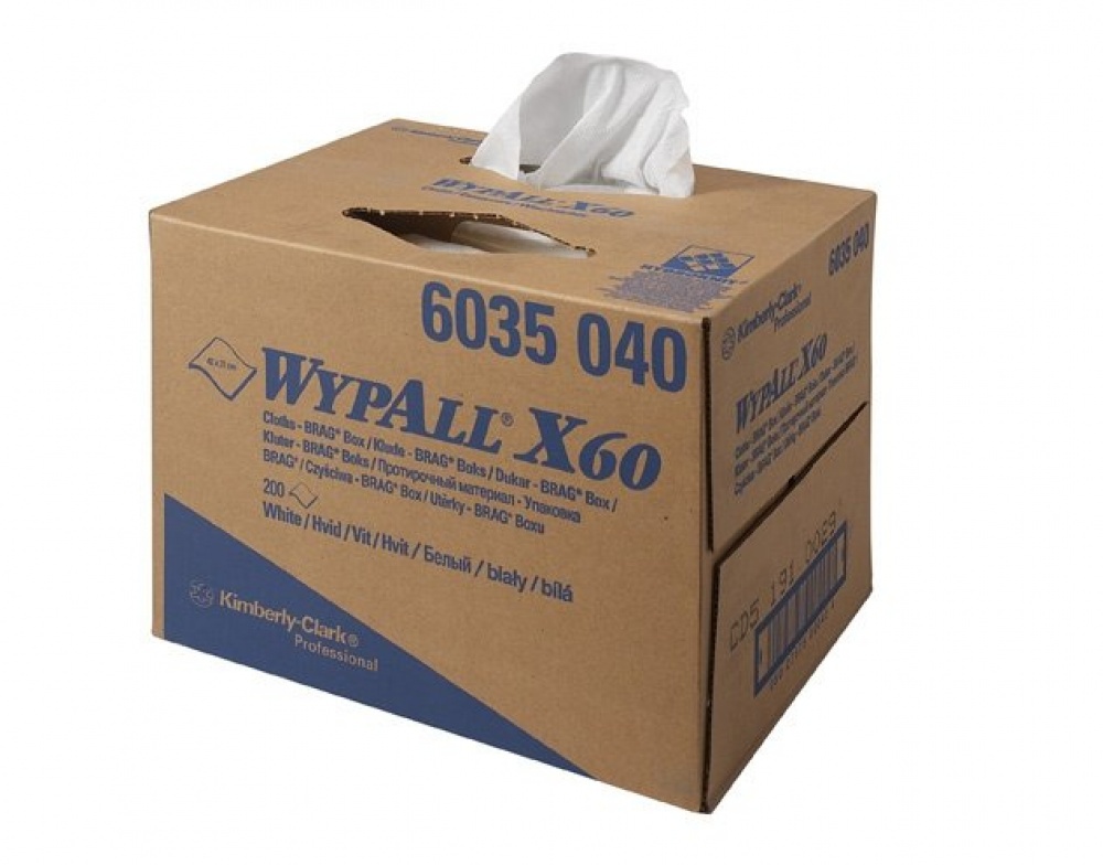 6035 WYPALL* X60, Упаковка BRAG* Box