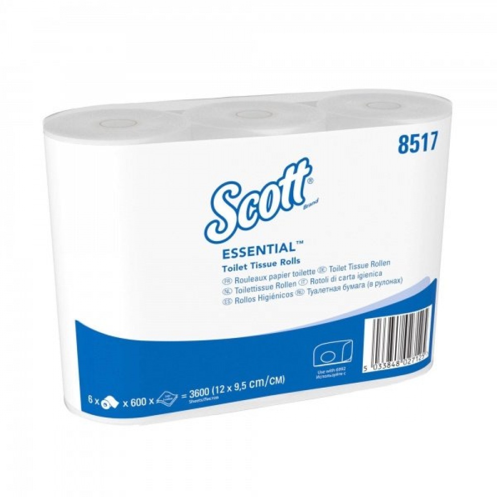 Туалетная бумага в рулонах SCOTT 600