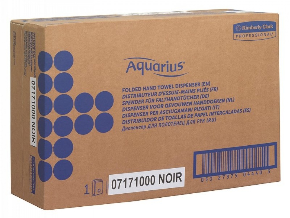 Пластиковый диспенсер для сложенных полотенец для рук Aquarius
