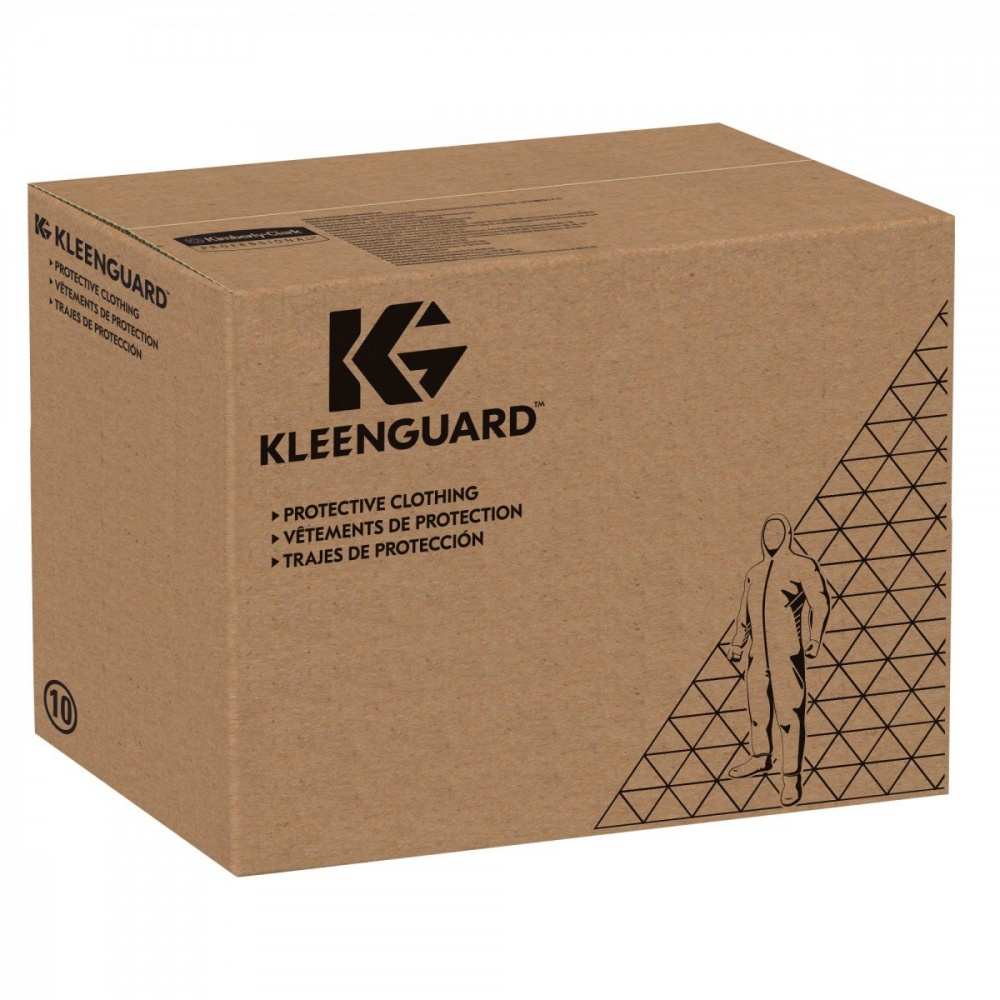 Воздухопроницаемый комбинезон для защиты от брызг и  твердых частиц  Kimberly-Clark KleenGuard A40, коробка 25 шт.