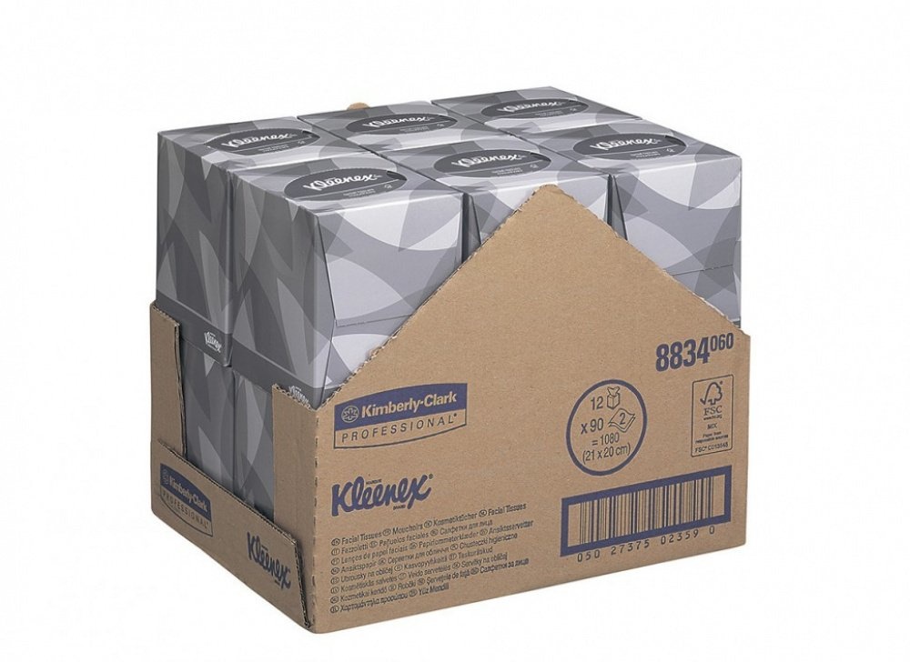 Косметические салфетки для лица KLEENEX Cube Pop-Up