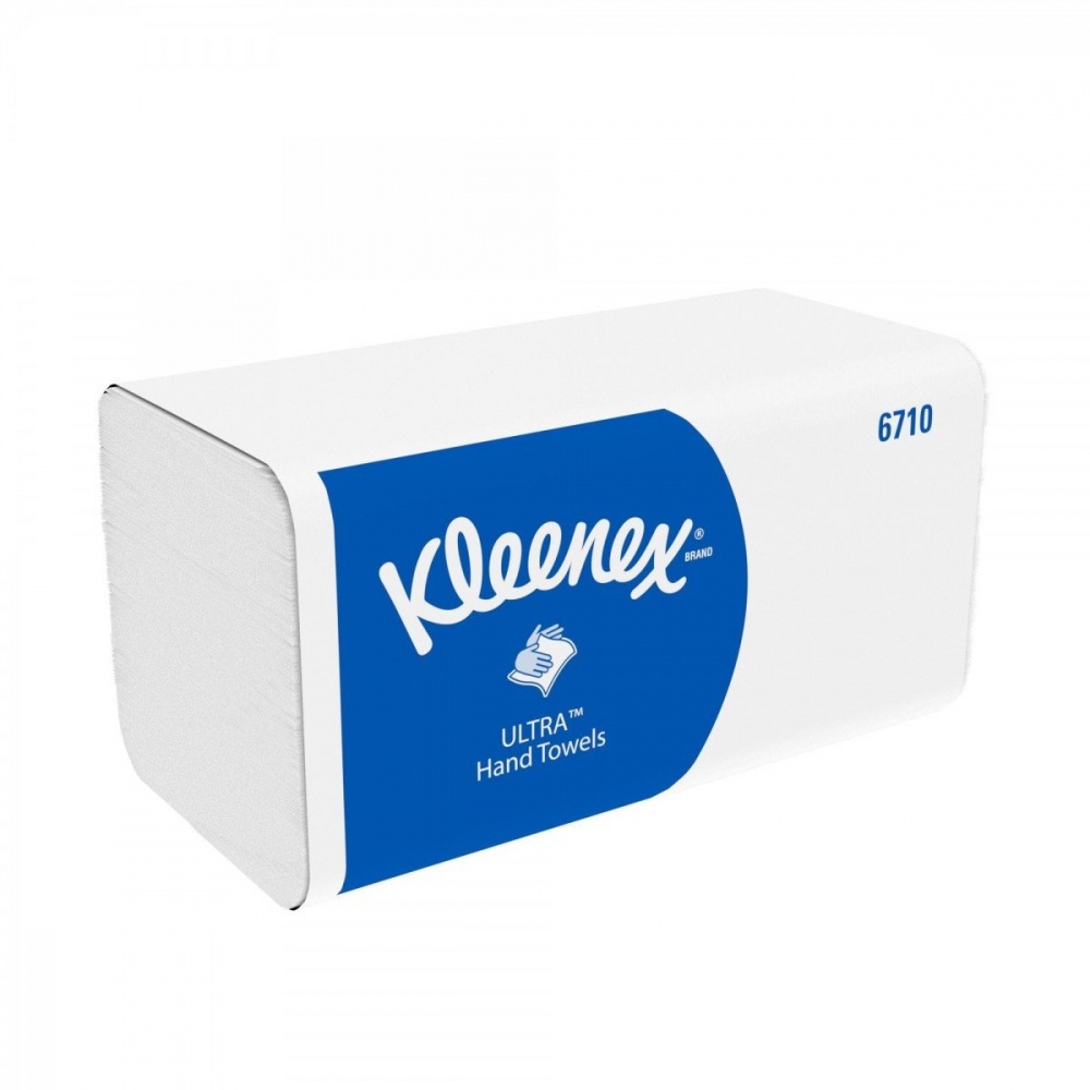 Одноразовые сложенные полотенца для рук KLEENEX Ultra