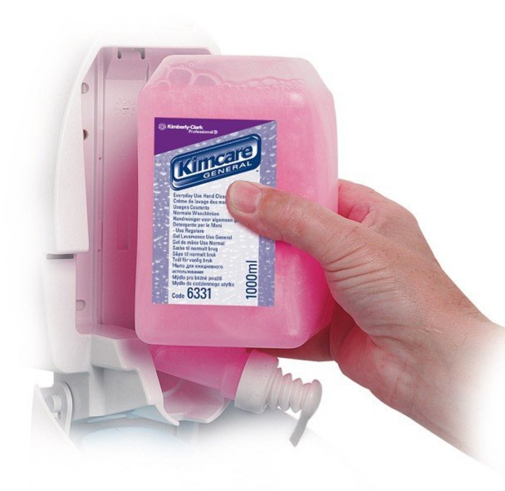 Жидкое мыло в кассетах Kleenex Everyday Use, лосьон для рук