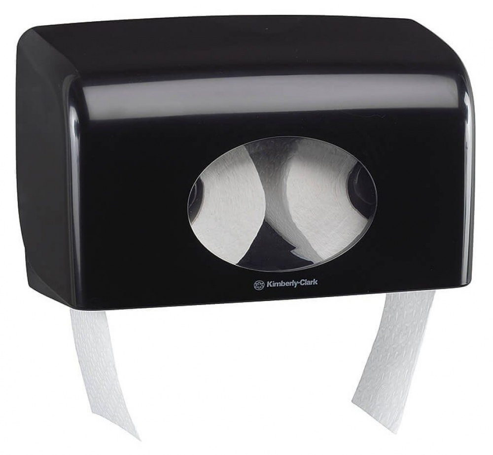 Пластиковый диспенсер для двух малых рулонов туалетной бумаги Aquarius*