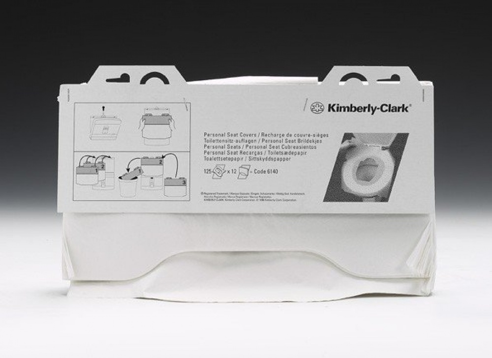 Персональные покрытия на сиденье унитаза Kimberly-Clark Professional