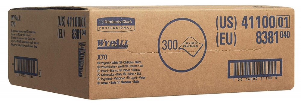 Протирочный материал Kimberly-Clark WypAll X70