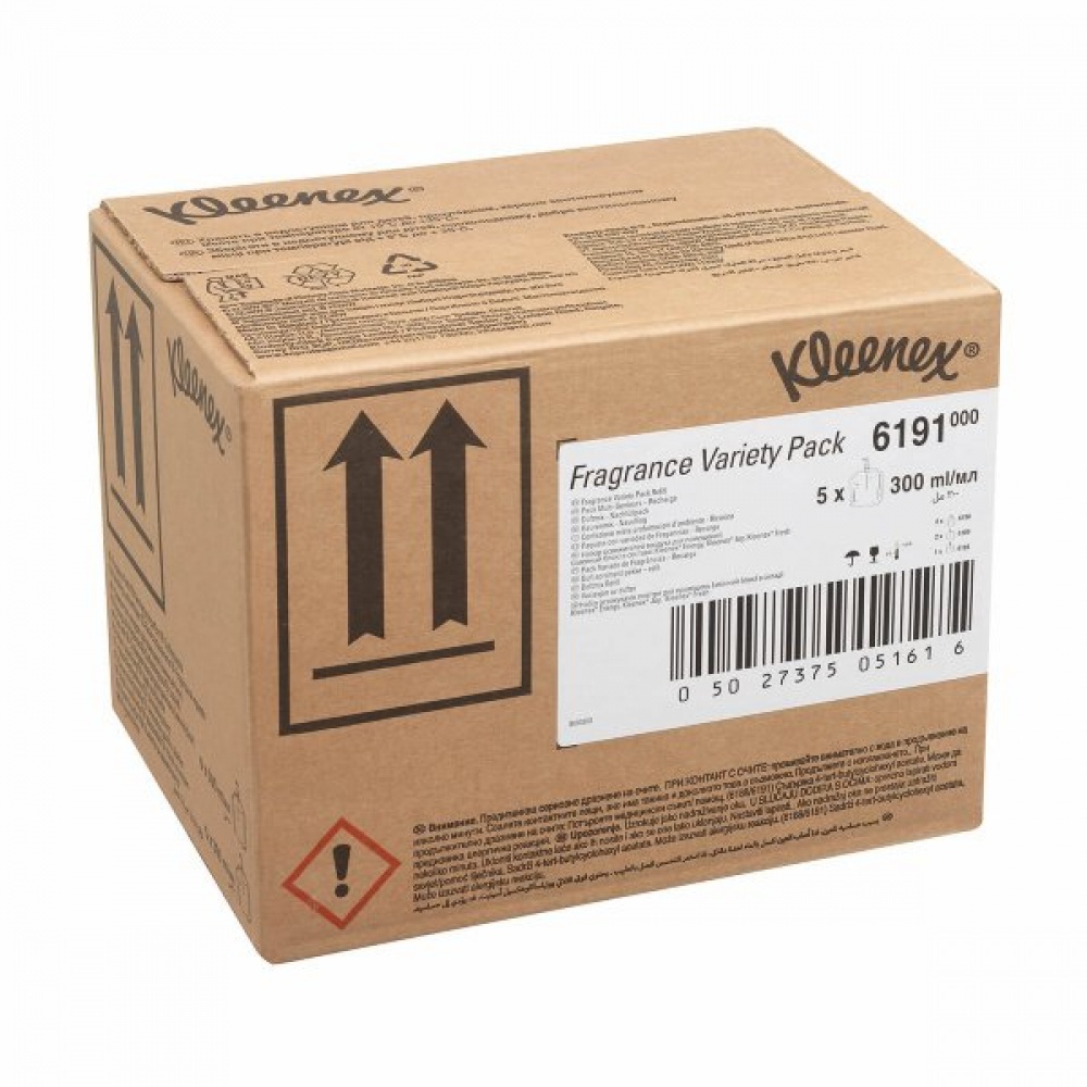 6191 Kleenex Набор ароматов - Сменный блок / Прозрачный /300 ml