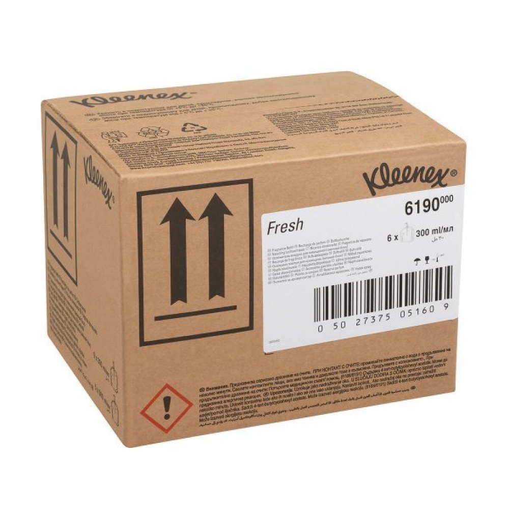 6190 Kleenex Аромат Fresh - Сменный блок / Прозрачный /300 ml