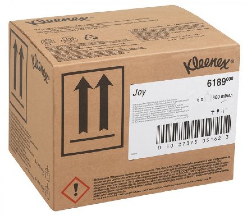 6189 Kleenex Аромат Joy - Сменный блок / Прозрачный /300 ml