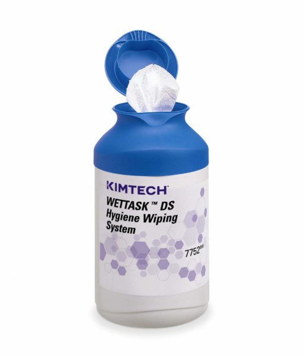7752 Протирочные салфетки в рулонах Kimtech Wettask DS (12 рул х 55 л + туба)